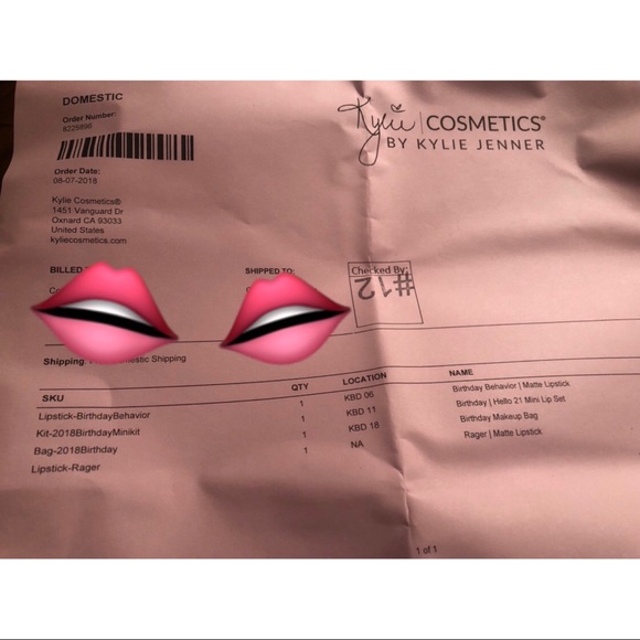 Kylie Cosmetics RAGER Matte Lipstick 🎂🎉💋🌹 - Picture 4 of 6